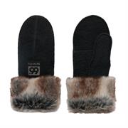66°North Kaldi Arctic Mittens i farven Black