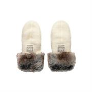 66°North Kaldi Arctic Mittens i farven Off White
