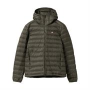 66°North Keilir Hooded Down Jacket til Mænd i farven Dark Glacial Clay