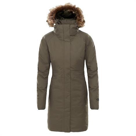 The North Face Womens Arctic Parka Ii, New Taupe Green