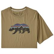 Patagonia T-Shirt i økologisk bomuld med bjørne logo