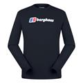 Berghaus langærmet T-Shirt med logo på brystet