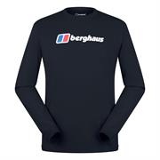 Berghaus langærmet T-Shirt med logo på brystet