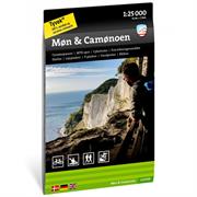 Calazo Møn og Camønoen Vandrekort i 1:25000