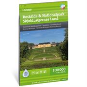 Terrænkort over Roskilde og Nationalpark Skjoldungernes Land