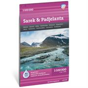 Calazo Vandrekort - Sarek & Padjelanta 1:100000