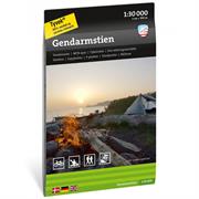 Calazo Vandrekort til Gendarmstien i Danmark