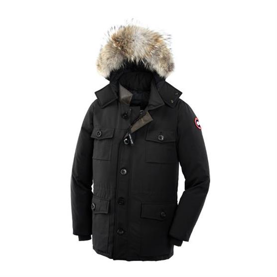 Canada Goose Mens Banff Parka, Black