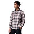 Columbia Flare Gun Stretch Flannel Mens i farven Dark Stone Trails Edge Plaid