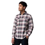 Columbia Flare Gun Stretch Flannel Mens i farven Dark Stone Trails Edge Plaid