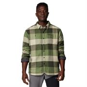 Columbia Windward II Shirt Jacket Mens i farven Canteen Windowpane