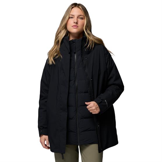 Columbia Amaze Puff Interchange Jacket Womens, Black