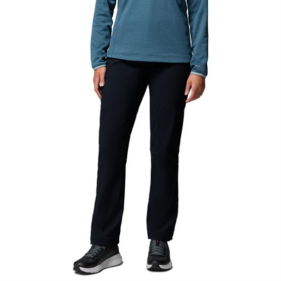 Columbia Back Beauty Warm Softshell Pant Womens, Black