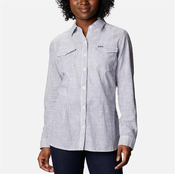 Se Columbia Camp Henry II L/S Shirt Womens, Nocturnal hos Pro Outdoor