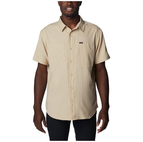 Se Columbia Silver Ridge Utility SS Shirt Mens, Ancient Fossil hos Pro Outdoor