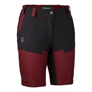 Deerhunter Lady Ann Shorts i farven Oxblood Red