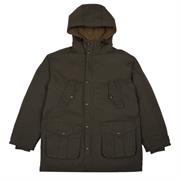 Filson Waxed Field Down Parka til Mænd i farven Otter Green