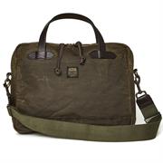 Filson Tin Cloth Compat Briefcase i farven Otter Green