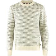 Fjällräven Övik Nordic Sweater Mens, Chalk White
