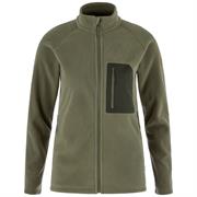 Fjällräven Kaipak Fleece til Kvinder i farven Laurel Green / Deep Forest