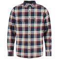 Fjällräven Singi Heavy Flannel Shirt til Mænd i farven Dark Navy / Maroon