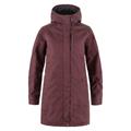 Fjällräven Kiruna Padded Parka Womens i farven Port