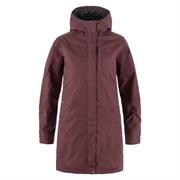 Fjällräven Kiruna Padded Parka Womens i farven Port