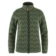 Fjällräven Snow Cardigan Womens i farven Deep Forest