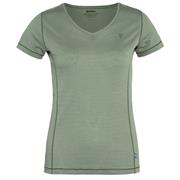 Fjällräven Abisko Cool T-Shirt til kvinder - Patina Green