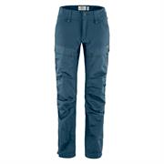 Fjällräven Keb Trousers Curved til Kvinder i farven Indigo Blue