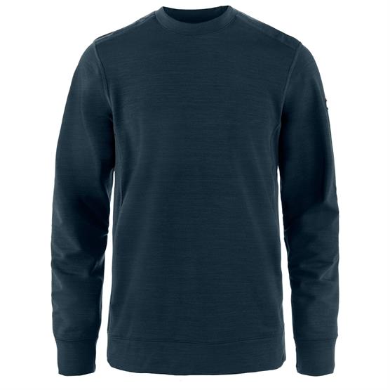 Fjällräven Keb Fleece Crew Neck Mens, Dark Navy