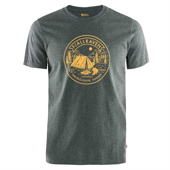 #3 - Fjällräven Lägerplats T-Shirt Mens, Stone Grey