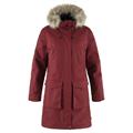 Fjällräven Nuuk Lite Parka Womens i farven Bordeaux Red