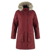 Fjällräven Nuuk Lite Parka Womens i farven Bordeaux Red