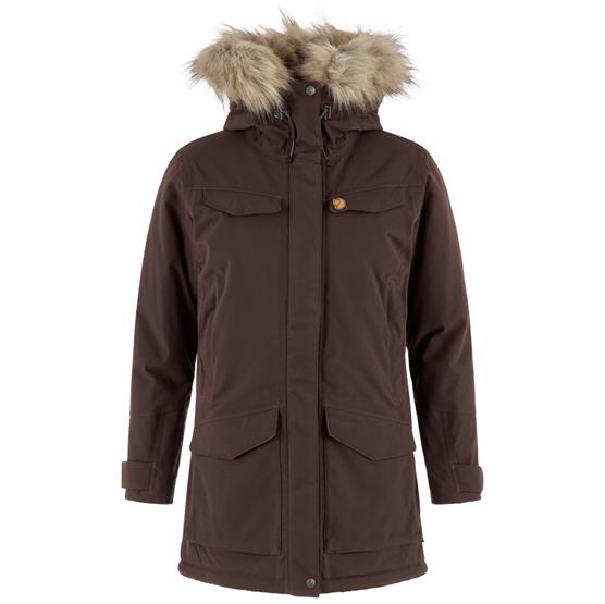 Fjällräven Nuuk Parka Womens, Black Oak