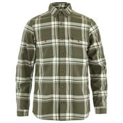 Langærmet Fjällräven flannelskjorte i 100% økologisk bomuld