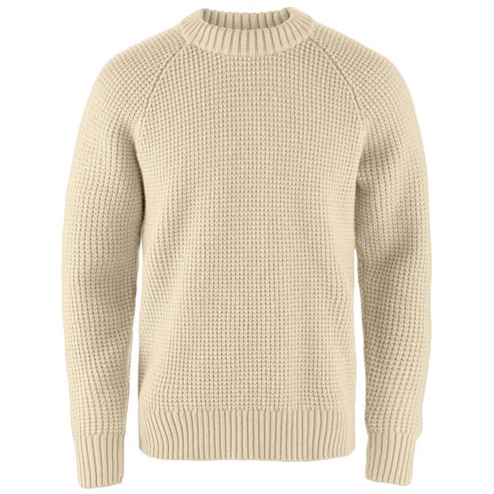 Fjällräven ÉÂvik Waffle Knit Mens, Light Beige