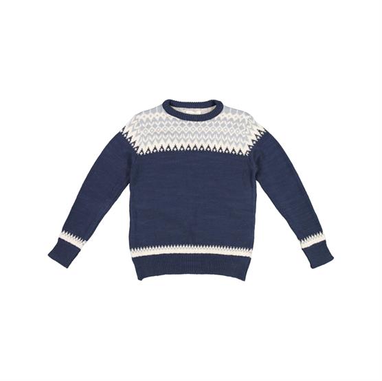 Fuza Wool Alp Sweater, Midnight Blue