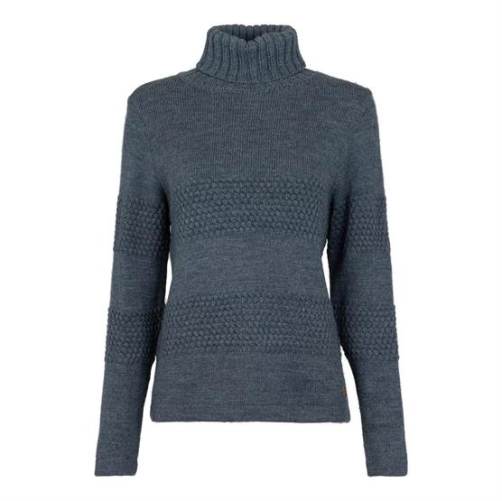 Se Fuza Wool Ladies Christianhavn Sweater, Silver Blue hos Pro Outdoor