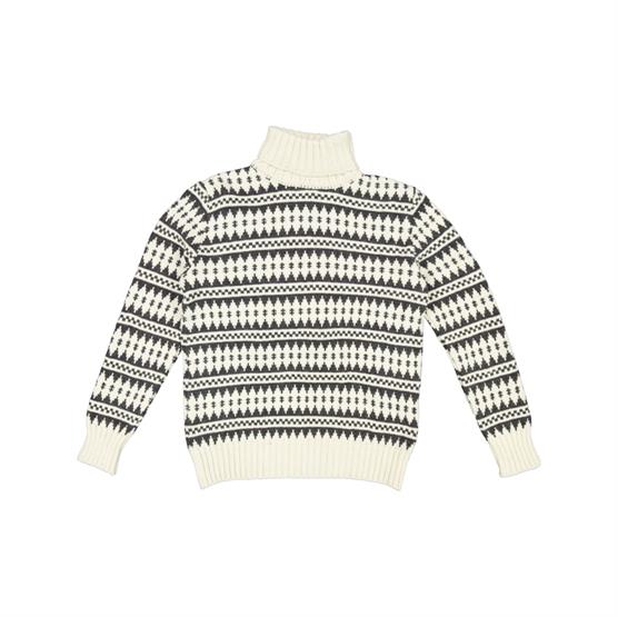 Fuza Wool Gorm Sweater, Coal