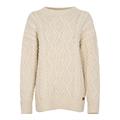 Fuza Wool uldsweater i en flot hvid farve.