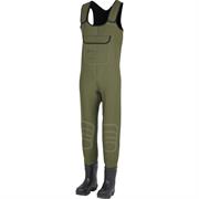 Kinetic waders i en grønlig farve.