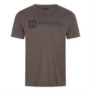 Härkila Identity S/S T-Shirt til Mænd i farven Brown Melange