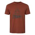 Härkila Nature S/S T-Shirt til Mænd i farven Autumn Orange