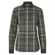 Härkila Pajala Jagtskjorte i farven - Olive Check