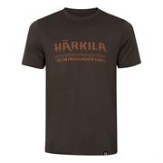 Härkila Scandinavian S/S T-Shirt til Mænd i farven Shadow Brown