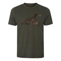 Härkila Topp T-Shirt til Mænd i farven Forest Night Grouse