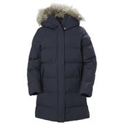 Lækker parka jakke i en flot navy farve.