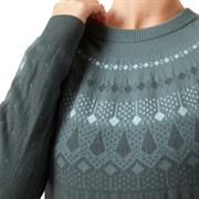Uldens temperaturregulerende egenskaber gør denne sweater perfekt som mellemlag