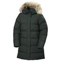 Helly Hansen Womens Blossom Puffy Parka i farven Dark Jungle